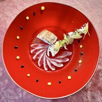 日和庵 - トラ河豚のカルパッチョとノドグロの低温調理