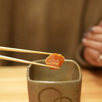 柚木元 - 市田柿、リンゴの白和え