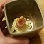 柚木元 - 市田柿、リンゴの白和え
