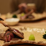 柚木元 - 鴨肉のジビエ3種