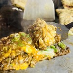 小嶋 - すじコン焼き　６００円