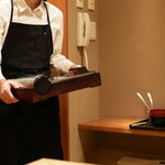 柚木元 - 熊鍋の準備