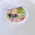 ラ・トゥーエル - 料理2：アコウダイのポワレ