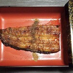 川の家 - 夕食（ウナギの蒲焼き）