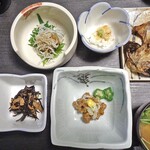 川の家 - 朝食（副菜類）