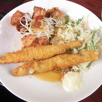 バーミヤン - 日替り定食￥５９９　むっちゃボリューミー☆♪