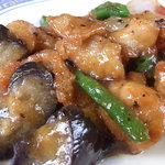 バーミヤン - 鶏肉と野菜の味噌炒め　ピリ辛でボリューミー☆♪