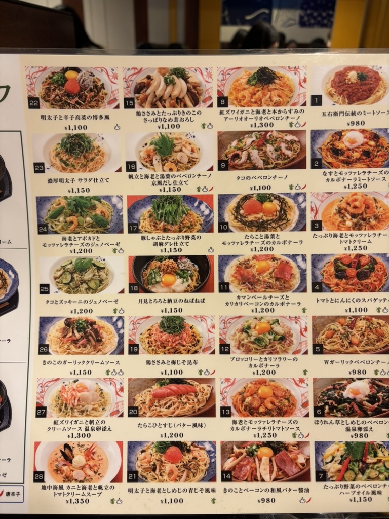 メニュー写真 : 五右衛門 数寄屋橋店 - 銀座/パスタ | 食べログ