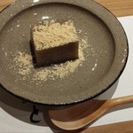 板前 まつもと - デザートの黒豆豆腐