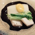 板前 まつもと - カブと里芋。前菜と同じくまた味噌やん・・・