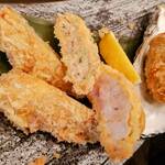 とんかつ小金庵 - かつ、別角度