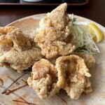 三和食堂 - 唐揚げ定食3個