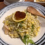 ロンフーダイニング - 海老と水菜のあっさり炒飯