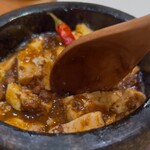 ロンフーダイニング - 麻婆豆腐辛さドラゴン