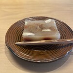 京味 もと井 - 梅ようかん、ドライいちじくカシューナッツ入り