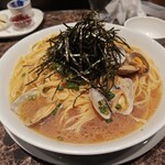 PASTA KITCHEN NAKANO - あさり和風スープ￥1,490 大盛り￥+150