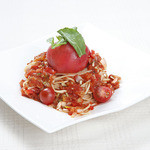 ピッツェリア - 丸ごとトマトとモッツァレラチーズの冷製パスタ