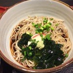 美の路 - 蕎麦は細いけど、ちょっと柔らかめ