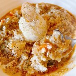 二十一味家 - 茄子と人参(キチディだったわ)