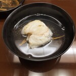 片折 - 鮟鱇と蓮根のお椀