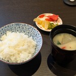 馳走CO-JIRO - ごはん・みそ汁・香のもの♪