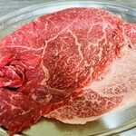 すき焼き キムラ - ロース肉を追加しました