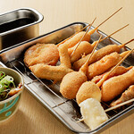 元祖串かつ だるま - 料理写真:法善寺セット