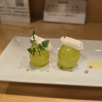 カジュアルフレンチBar 7FUKU - シャインマスカットとクリームチーズ