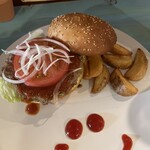 ズートンズ 久茂地店 - とりあえず普通のハンバーガーを頂きました