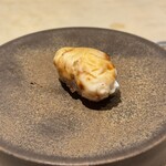鮨白 - 炭焼き白子