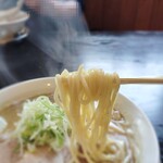 煮干中華 あさり - レギュラー麺の太麵でお願い♪