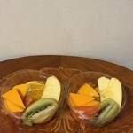 銀座千疋屋 - カットフルーツ盛り合わせ　食べ頃の美味しいフルーツを買いました