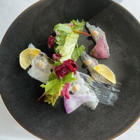 Fish Bank TOKYO - カルパチョ　確か尾長鯛？
