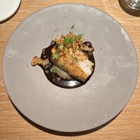 マンサルヴァ - 鱈鱗・菊芋・冬トリュフ（温前菜）