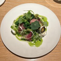 マンサルヴァ - 寒鰤・アブラ菜（冷前菜）