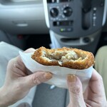 Akamatsu Parking Area (Nobori Sen) Motenasu - Although it doesn't contain chunks of beef, it has a delicious beef flavor! (//∇//)