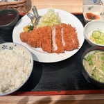 高地屋 - 上ロースかつ定食