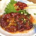 安兵衛 - 卵黄の滑らかなトロトロと相まって美味しすぎた！！！！！