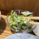 キッチン ブルー グローブ - サラダでサッパリ