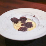 alvonero - ２０２５年１月再訪：名物!!黒トリュフの人参のポタージュ☆