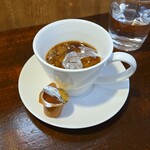 キッチン ブルー グローブ - ホワイトコーヒーへ