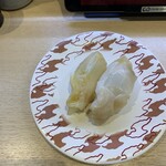 佐渡廻転寿司 弁慶 万代シティ店 - つぶ貝