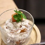 波へい - 柿の白和え