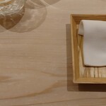 鮨 なんば - 指拭き