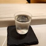 鮨 なんば - 新潟 加茂錦 NAMBA EDITION 純米大吟醸酒 雫酒斗瓶囲い 氷室熟成（半合）