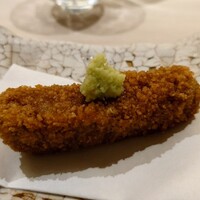 鮨 なんば 日比谷 - 鮪の変わり揚げ