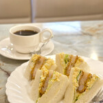 英国館 - 海老カツサンド