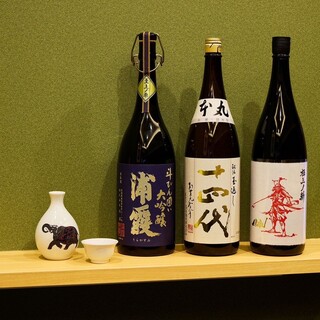 本日の日本酒を5種類ご用意◆希少な日本酒をいなりと共に堪能