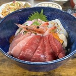 お食事処 だんらん日和 - ランチ(\1,980)　年の瀬鉄火丼