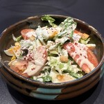 炭火焼肉くらた - シーザーサラダ(\650)